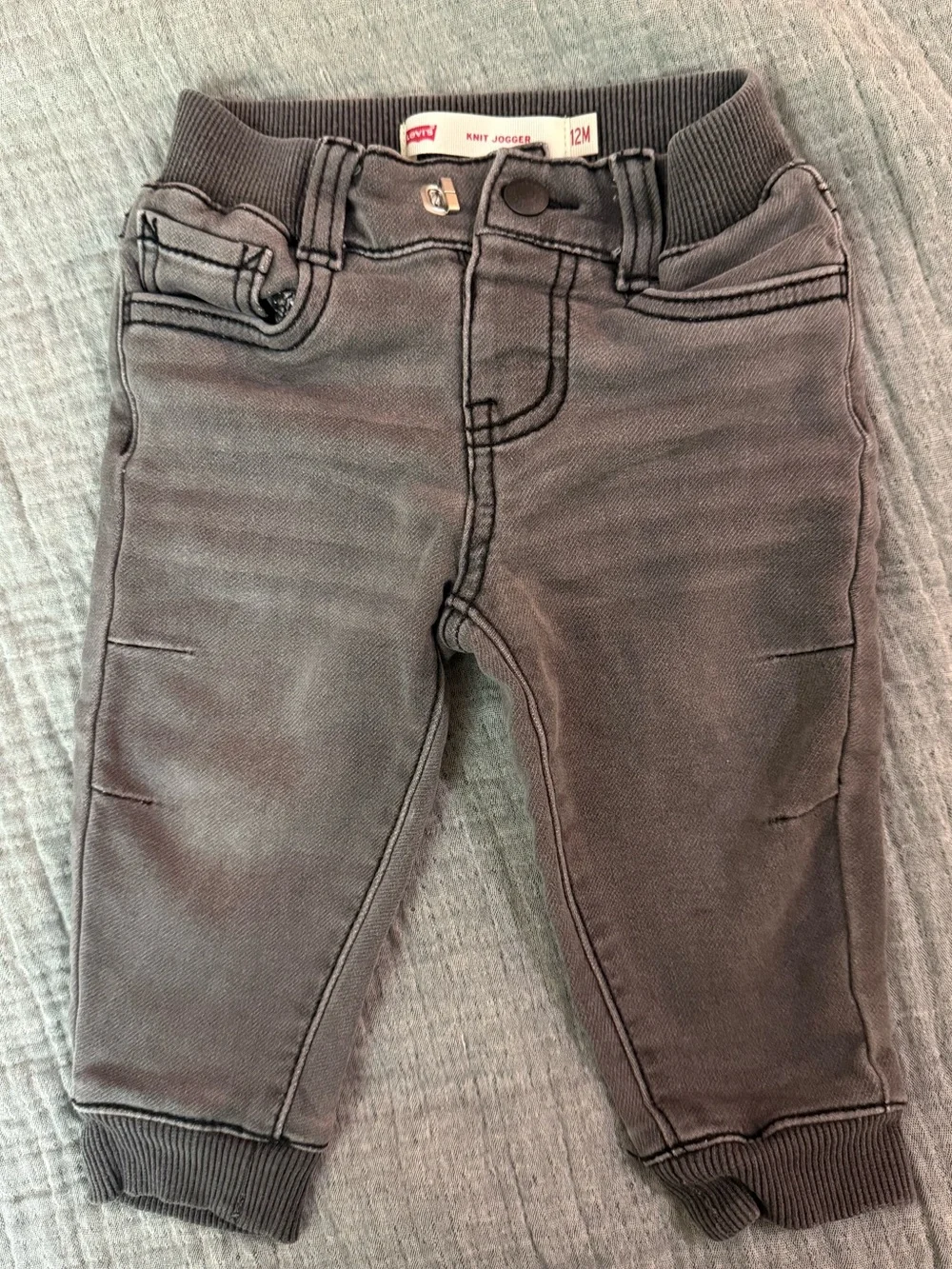 Levi's Toddler Gray/Black Jogger Pants